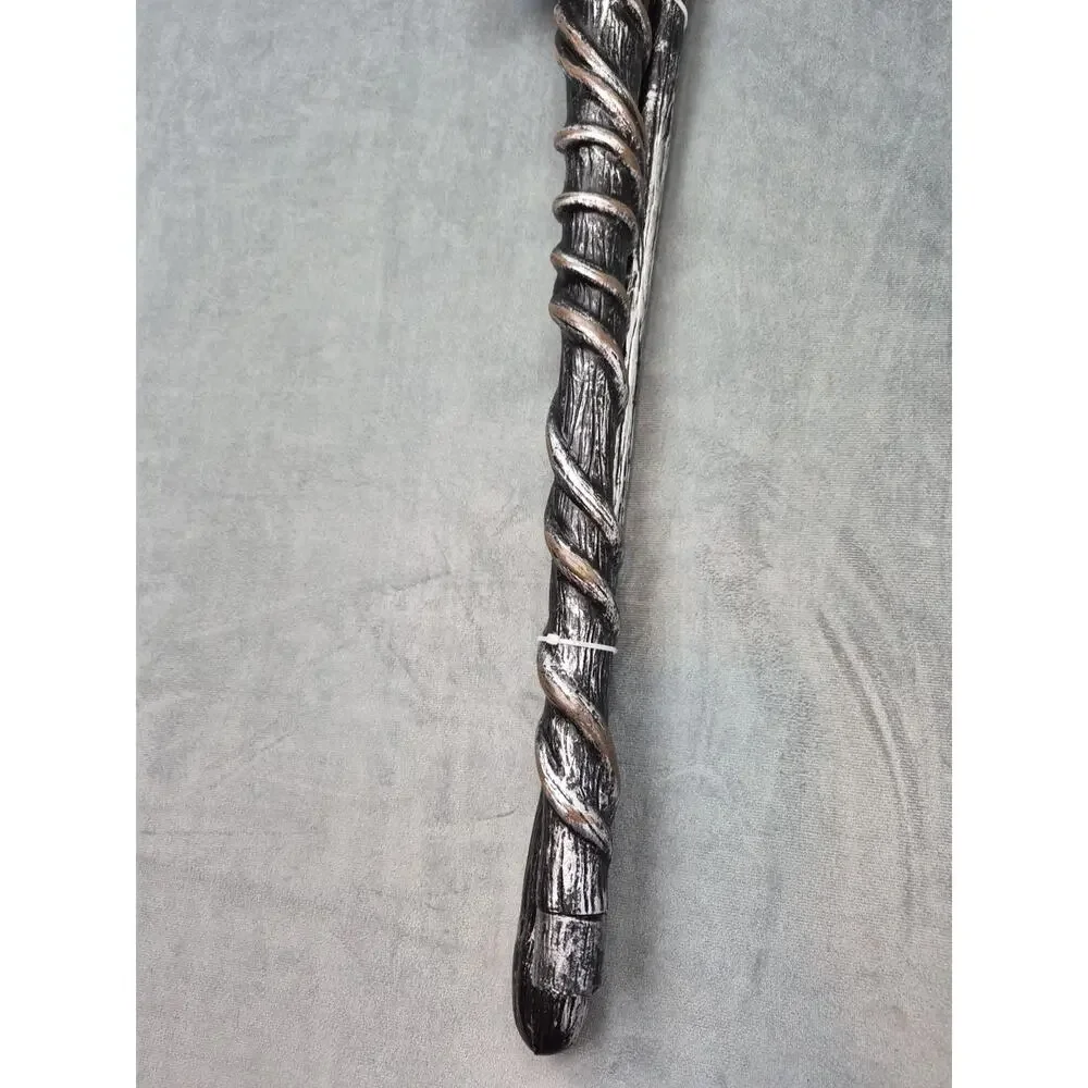 Staff Light Up Ball Wizard Sorcerer Staff Cane Halloween CoplayCostume Accessory